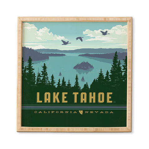 Anderson Design Group Lake Tahoe Framed Wall Art
