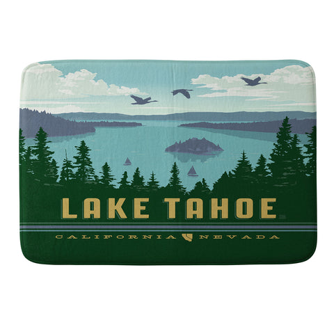 Anderson Design Group Lake Tahoe Memory Foam Bath Mat