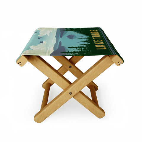 Anderson Design Group Lake Tahoe Folding Stool