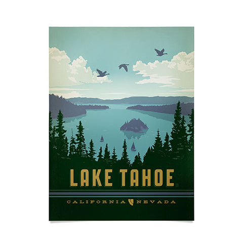 Anderson Design Group Lake Tahoe Poster