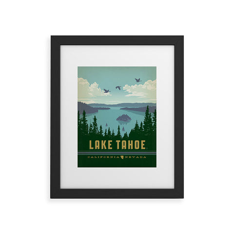 Anderson Design Group Lake Tahoe Framed Art Print