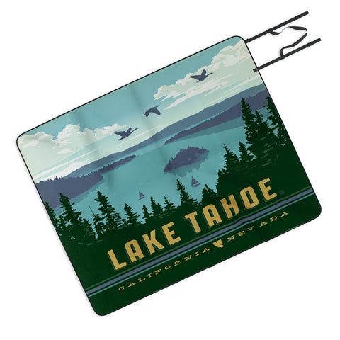 Anderson Design Group Lake Tahoe Picnic Blanket