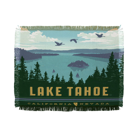 Anderson Design Group Lake Tahoe Throw Blanket
