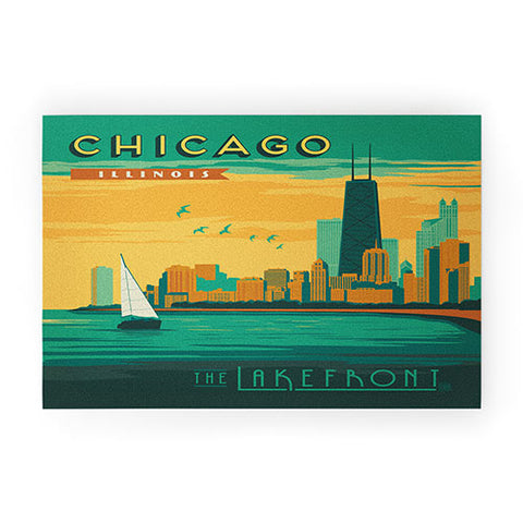 Anderson Design Group Lakefront Chicago Welcome Mat