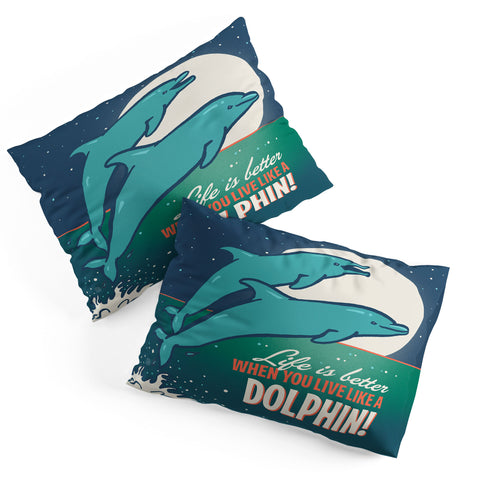 Anderson Design Group Live Like A Dolphin Pillow Shams