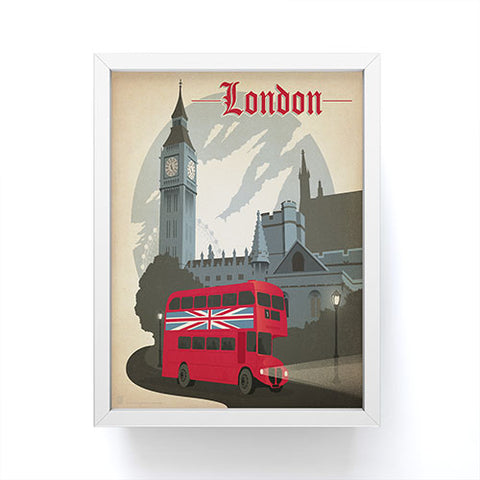 Anderson Design Group London Framed Mini Art Print