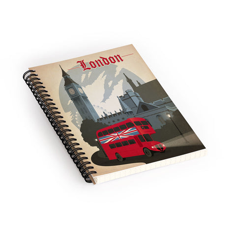 Anderson Design Group London Spiral Notebook