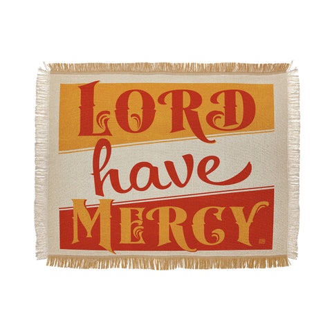 Anderson Design Group Lord Have Mercy Throw Blanket