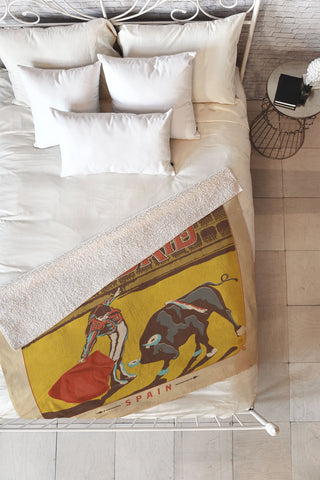 Anderson Design Group Madrid Fleece Throw Blanket