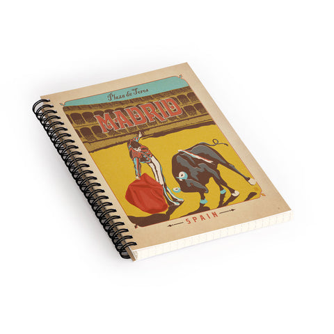Anderson Design Group Madrid Spiral Notebook