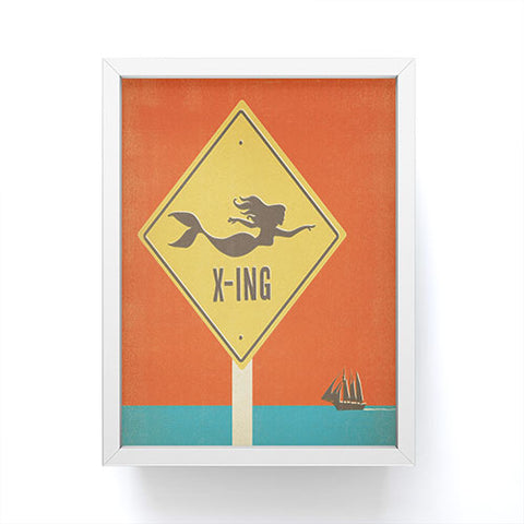 Anderson Design Group Mermaid X Ing Framed Mini Art Print