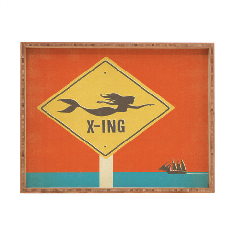Anderson Design Group Mermaid X Ing Rectangular Tray