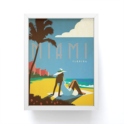 Anderson Design Group Miami Framed Mini Art Print