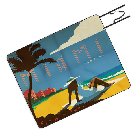 Anderson Design Group Miami Picnic Blanket