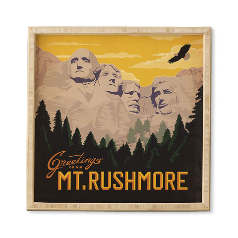 Anderson Design Group Mt Rushmore Framed Wall Art