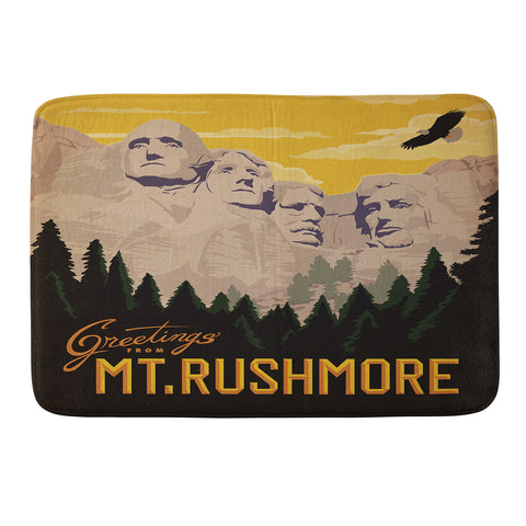 Anderson Design Group Mt Rushmore Memory Foam Bath Mat