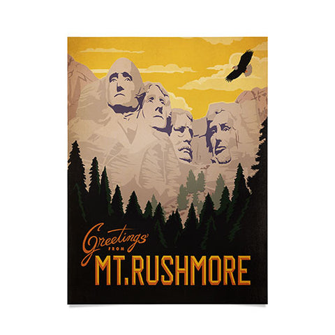 Anderson Design Group Mt Rushmore Poster
