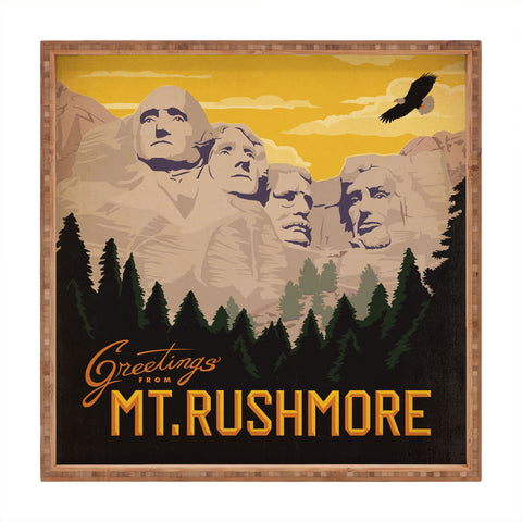 Anderson Design Group Mt Rushmore Square Tray
