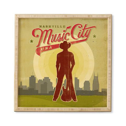 Anderson Design Group Music City Framed Wall Art