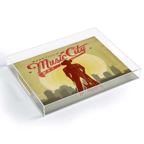 Anderson Design Group Music City Acrylic Tray