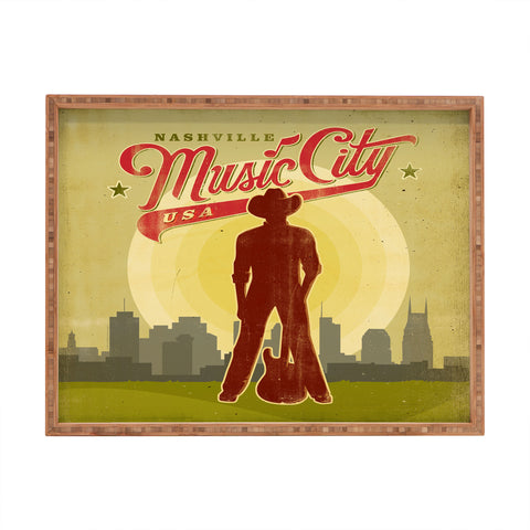 Anderson Design Group Music City Rectangular Tray