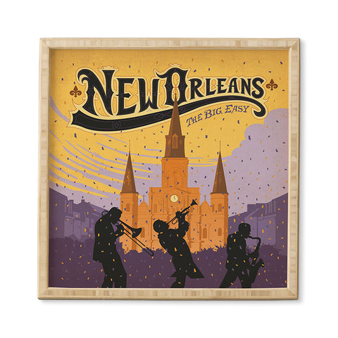 Anderson Design Group New Orleans 1 Framed Wall Art