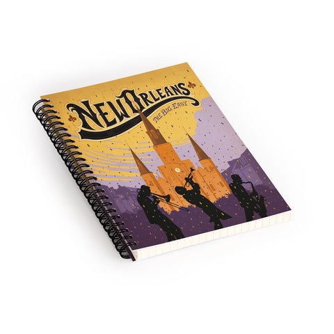 Anderson Design Group New Orleans 1 Spiral Notebook