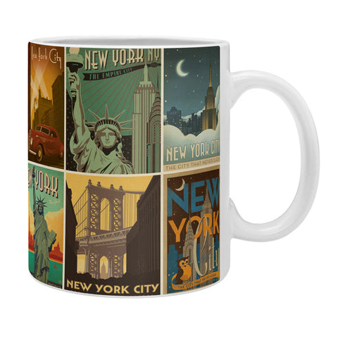 Anderson Design Group New York City Multi Image Print Coffee Mug