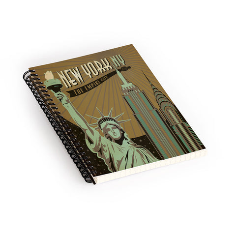 Anderson Design Group New York Spiral Notebook