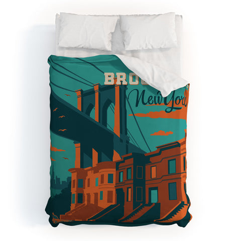Anderson Design Group NYC Brooklyn Duvet Cover