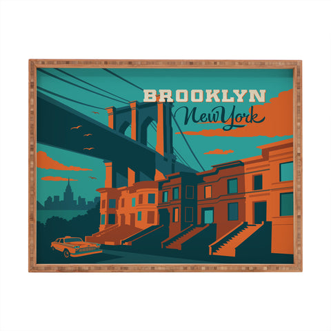 Anderson Design Group NYC Brooklyn Rectangular Tray