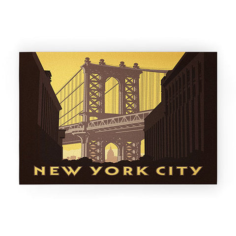Anderson Design Group NYC Manhattan Bridge Welcome Mat