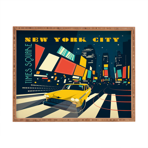 Anderson Design Group NYC Times Square Rectangular Tray