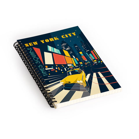 Anderson Design Group NYC Times Square Spiral Notebook