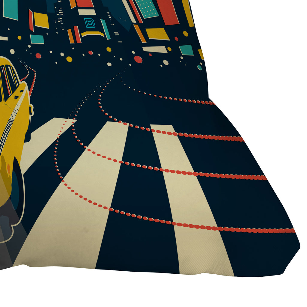 Nyc Times Square Throw Pillow Anderson Design Group