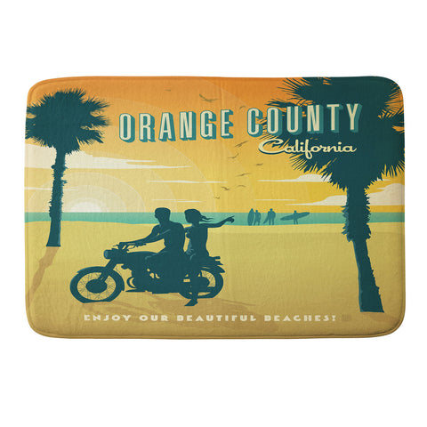 Anderson Design Group Orange County Memory Foam Bath Mat