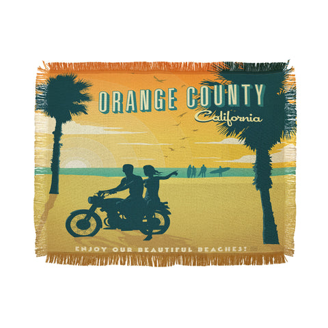 Anderson Design Group Orange County Throw Blanket