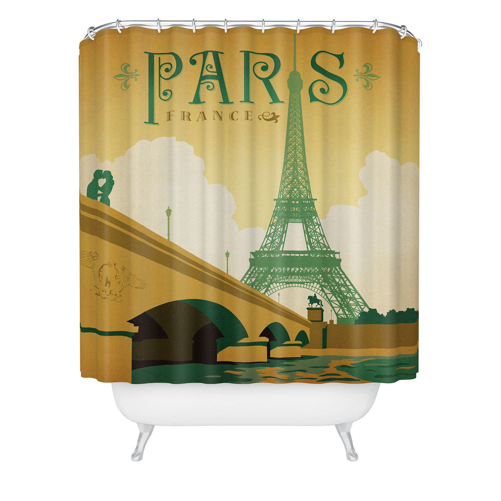 Paris Shower Curtain Anderson Design Group