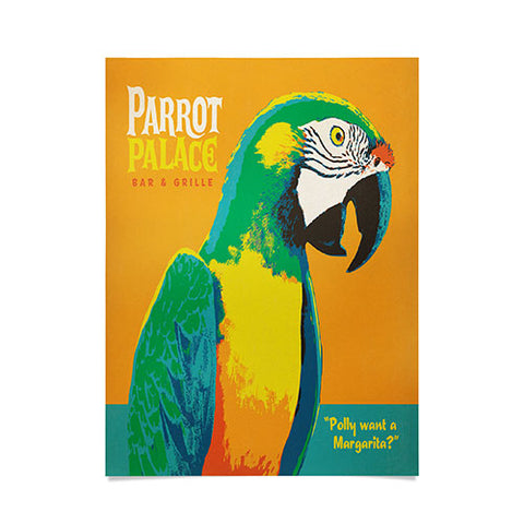 Anderson Design Group Parrot Palace Poster