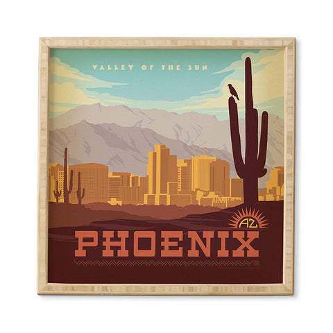 Anderson Design Group Phoenix Framed Wall Art