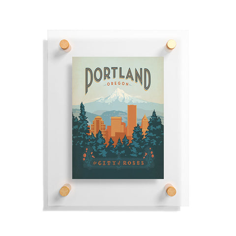 Anderson Design Group Portland Floating Acrylic Print
