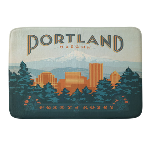 Anderson Design Group Portland Memory Foam Bath Mat