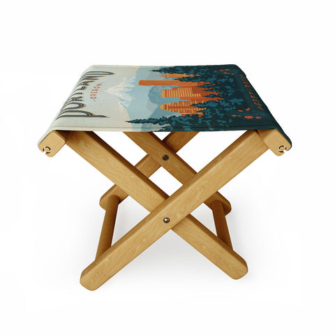 Anderson Design Group Portland Folding Stool