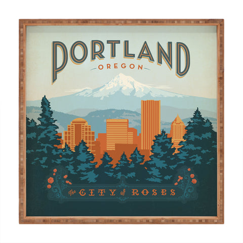 Anderson Design Group Portland Square Tray