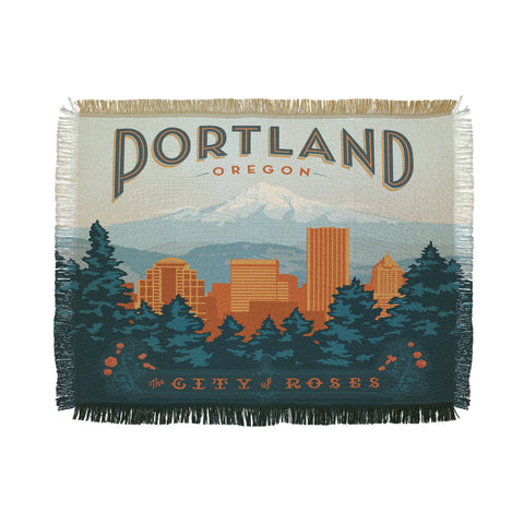 Anderson Design Group Portland Throw Blanket
