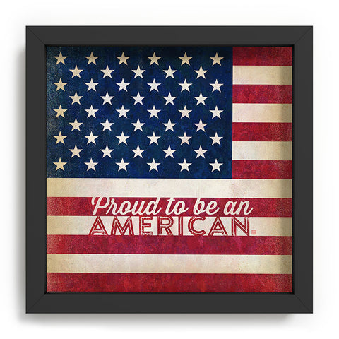 Anderson Design Group Proud To Be An American Flag Recessed Framing Square