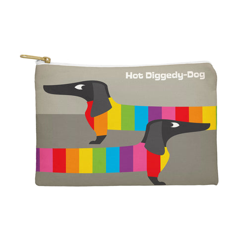 Anderson Design Group Rainbow Dogs Pouch