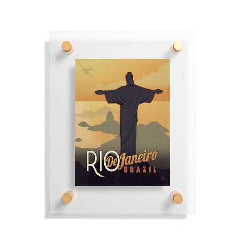 Anderson Design Group Rio De Janeiro Floating Acrylic Print