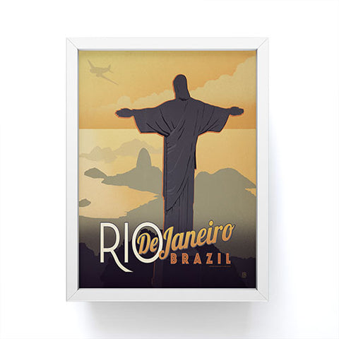 Anderson Design Group Rio De Janeiro Framed Mini Art Print