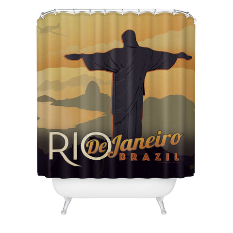 Anderson Design Group Rio De Janeiro Shower Curtain
